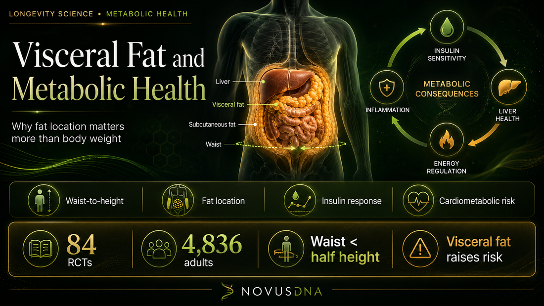 Visceral Fat and Metabolic Health: Why Fat Location Matters More Than Body Weight