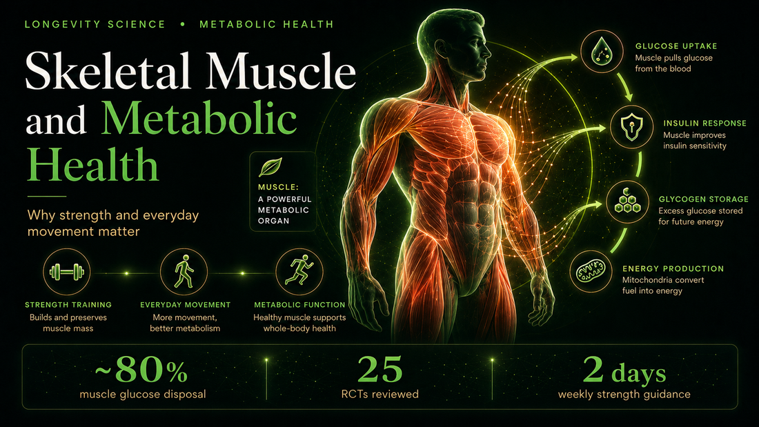 Skeletal Muscle and Metabolic Health: Why Strength and Everyday Movement Matter
