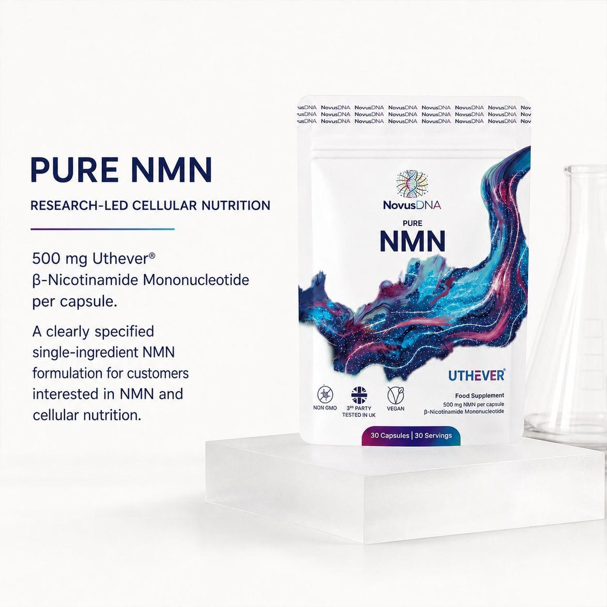 Pure NMN (30 Capsules)