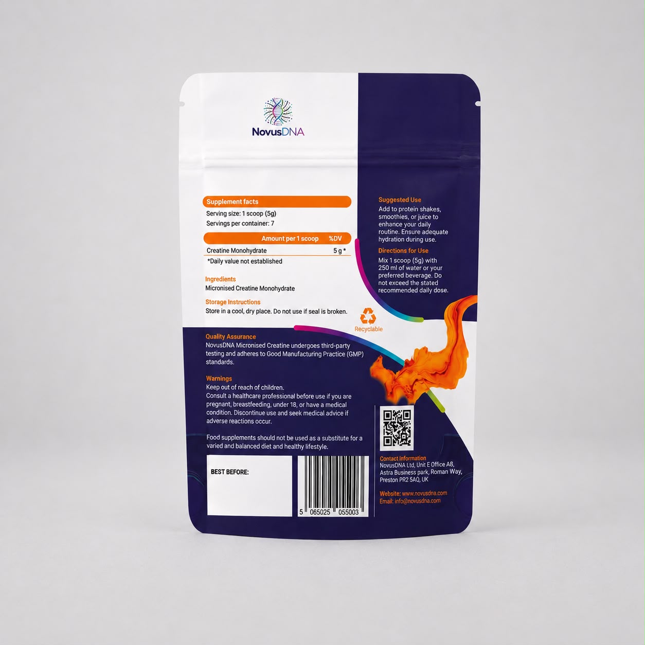 Micronised Creatine (7 Servings)