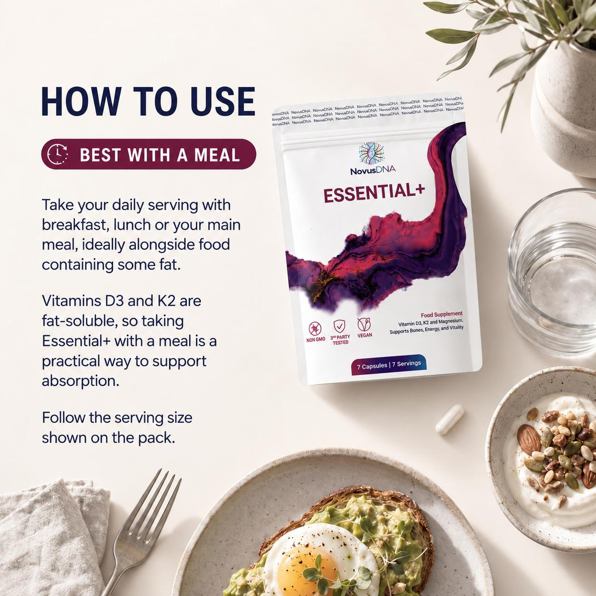 Essential+ | 7 Capsules